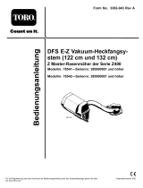Toro 52in DFS E-Z Vac Collection System, Z400 Series Z Master Mowers Benutzerhandbuch