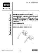 Toro 72in E-Z Vac Triple Bagging System, Z Master G3 Mower Benutzerhandbuch