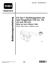 Toro 48in, 52in, and 60in E-Z Vac Twin Soft Bagger, Z Master 2000 Series Mower Benutzerhandbuch