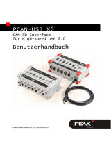 PEAK PCAN-USB X6 Benutzerhandbuch