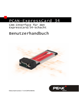 PEAK-System PCAN-ExpressCard 34 Bedienungsanleitung