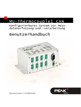 PEAK-System MU-Thermocouple1 CAN Bedienungsanleitung