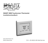 Robertshaw SMART 3000 Touchscreen Thermostat Installationsanleitung