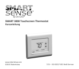 Robertshaw SMART 3000 Touchscreen Thermostat Schnellstartanleitung