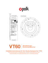 Polk Audio VT60 Benutzerhandbuch