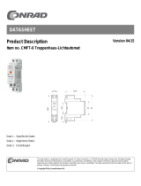 Conrad Components CMFT-6 Staircase multiway switch Multifunction 1 pc(s) Time range: 0.5 - 20 min 1 maker Datenblatt