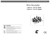 Conrad Components Mini Roulette Kit Bedienungsanleitung