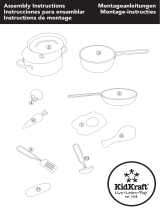 KidKraft Deluxe Cookware Set Assembly Instruction