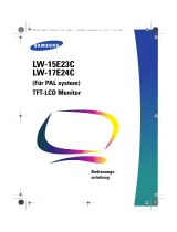 Samsung LW15E23C Bedienungsanleitung