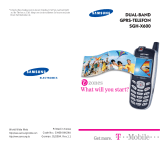 Samsung SGH-X600 Bedienungsanleitung