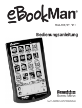 Franklin eBookMan-911 Bedienungsanleitung
