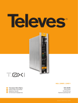 Televes CATV optical transmitter Schnellstartanleitung