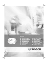 Bosch PFP 3031 Benutzerhandbuch
