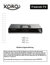 Xoro HRT 8719 / HRT 8720 / HRT 8724 Benutzerhandbuch