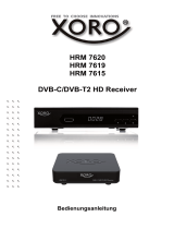 Xoro HRM 7620 / HRM 7619 / HRM 7615 Benutzerhandbuch