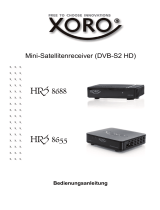 Xoro HRS 8688 / HRS 8655 Benutzerhandbuch