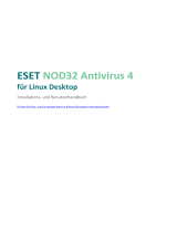 ESET NOD32 Antivirus for Linux Desktop Benutzerhandbuch