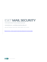 ESET Mail Security for Exchange Server Benutzerhandbuch