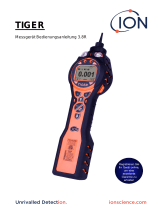 Ion Science Tiger handheld VOC detector Benutzerhandbuch
