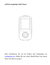 AGPtek A06 MP3 Bedienungsanleitung