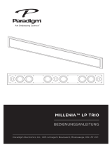Paradigm Millenia LP Trio Benutzerhandbuch