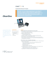 ClearOne Chat 170 Datenblatt