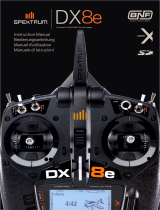 Spektrum DX8eDX8e 8-Channel Transmitter Only Bedienungsanleitung