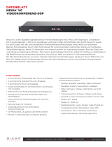 Biamp Nexia VC Datenblatt