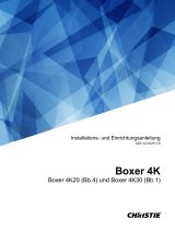 Christie Boxer 4K20 Installation Information
