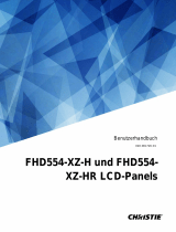 Christie FHD554-XZ-HR Benutzerhandbuch