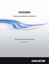 Christie DHD800 Benutzerhandbuch
