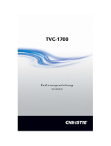 Christie TVC-1700 controller Benutzerhandbuch