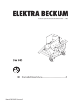 Elektra Beckum BW 700 Bedienungsanleitung