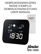 Alecto WS-1850 Benutzerhandbuch