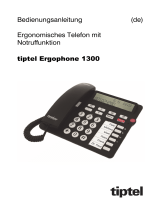 Tiptel Ergophone 1300 Benutzerhandbuch