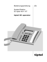 Tiptel 82 System / 82 System Plus / 82 Operator Bedienungsanleitung