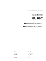 Wacker Neuson Internal Vibrator IE 58/42/10 Benutzerhandbuch