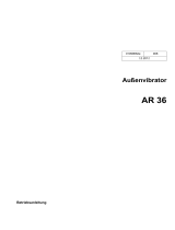 Wacker Neuson AR 36/3,6/400 Benutzerhandbuch