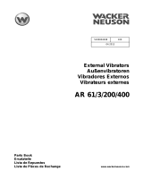 Wacker Neuson AR 61/3/200/400 Parts Manual
