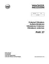 Wacker Neuson PAR 27/2 Parts Manual