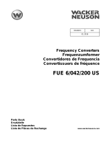 Wacker Neuson FUE 6/042/200 US Parts Manual