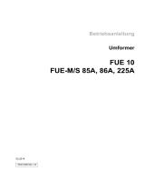 Wacker Neuson FUE M/S 85A/460 Benutzerhandbuch