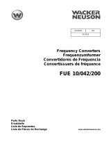 Wacker Neuson FUE 10/042/200 Parts Manual