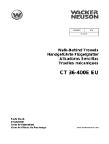 Wacker Neuson CT36-400E Parts Manual