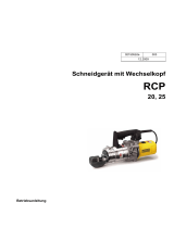 Wacker Neuson RCP-25/230 Benutzerhandbuch