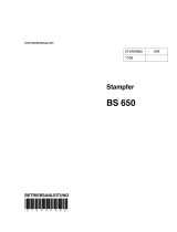 Wacker Neuson BS650 Benutzerhandbuch