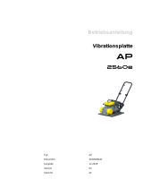Wacker Neuson AP2560e Benutzerhandbuch