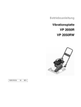 Wacker Neuson VP2050RW Benutzerhandbuch