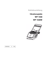 Wacker Neuson WP1540W Benutzerhandbuch