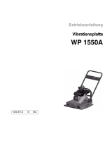 Wacker Neuson WP1550A Benutzerhandbuch